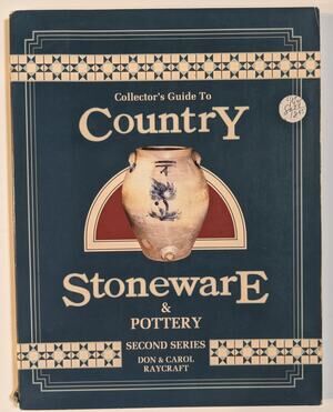 Country Stoneware Collector's Guide Book